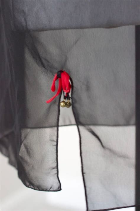 Vintage S Y K Sheer Mini Lingerie Dress With Slit Gem