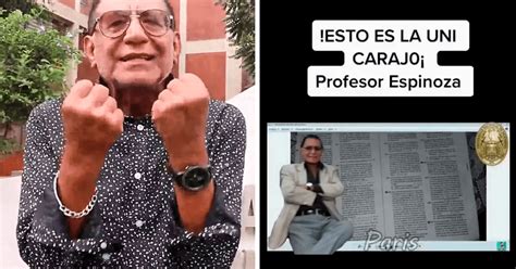 Profesor De La Uni Que Se Hizo Viral Se Defiende De Las Cr Ticas Lo