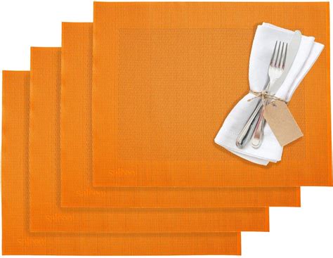 Westmark Tischsets Platzsets St Ck X Cm Synthetik Orange