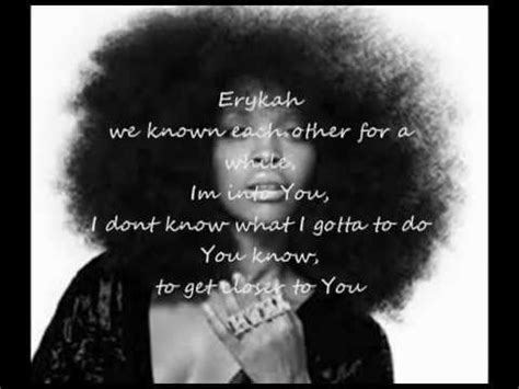 Erykah Badu Next Lifetime With Lyrics On Screen YouTube