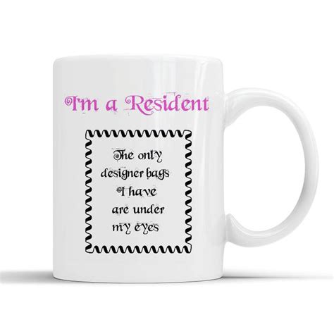 Medical Resident Mug Funny Resident Mug Mug For Residency Etsy