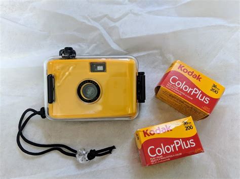 35mm Waterproof Film Camera + Film, Photography, Cameras on Carousell