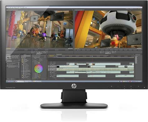 Hp Prodisplay P Inch Led Backlit Monitor Black Amazon Co Uk