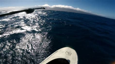 A Clip From A Foil Drive Assisted SUP Foiling Downwinder In Maui