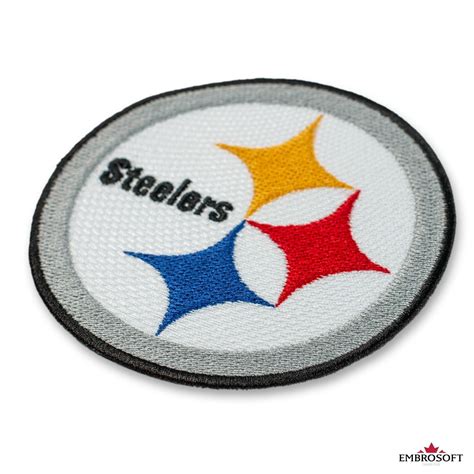 Pittsburgh Steelers Patch Nfl Sports Team Logo Embroidered American