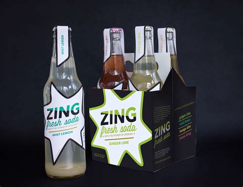 Zing Soda Branding Behance