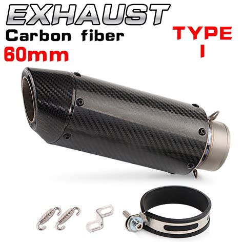 Inlet Mm Mm Motorcycle Exhaust Pipe Muffler Db Killer Sc Project