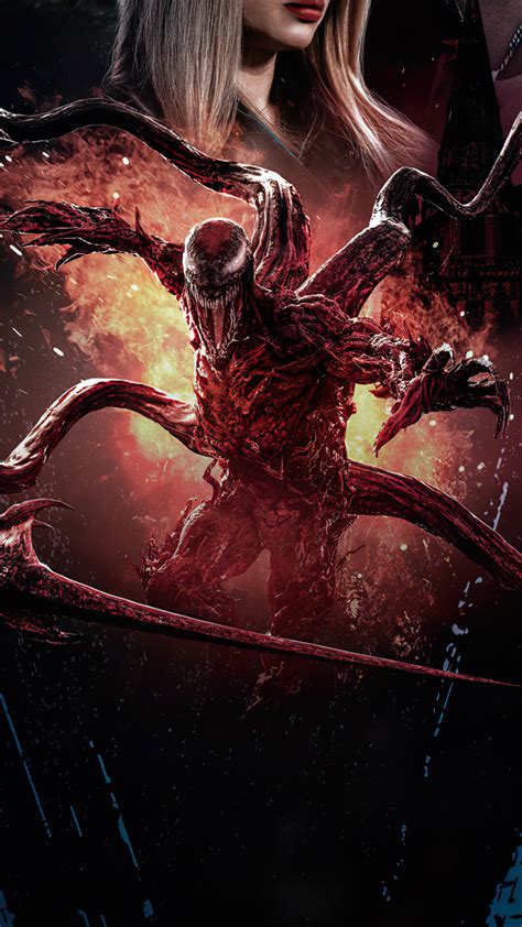 Carnage, Venom Let There Be Carnage, Movie HD Phone Wallpaper | Rare ...