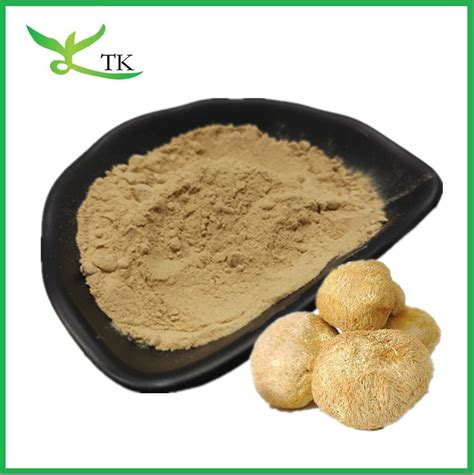 Food Grade Organic Lion S Mane Extract Powder Lion S Mane Mushroom Powder