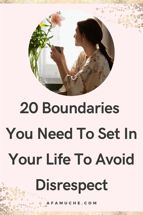 20 Must Have Personal Boundaries You Must Set In Life - Afam Uche