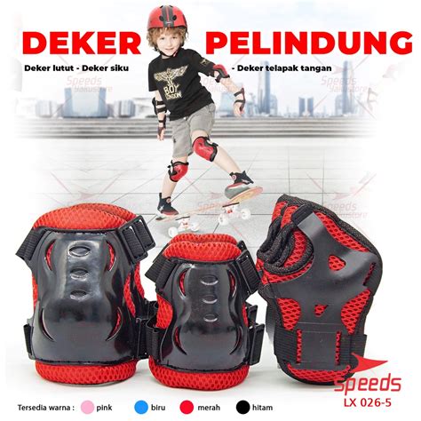 Jual SPEEDS Decker Dekker Deker Sepeda Skate Skuter Pelindung Tangan