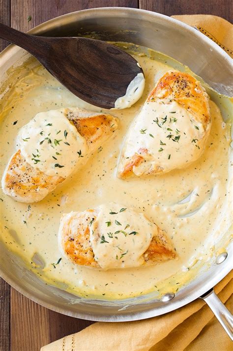 Easy Recipe Yummy Chicken With Cream Sauce Prudent Penny Pincher