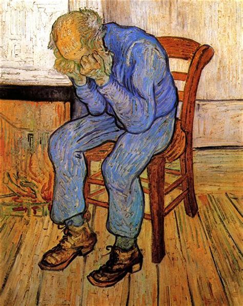 Old Man in Sorrow (On the Threshold of Eternity), 1890 - Vincent van ...