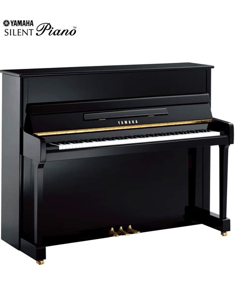 Yamaha P116 Silent Sh3 Negro Pulido