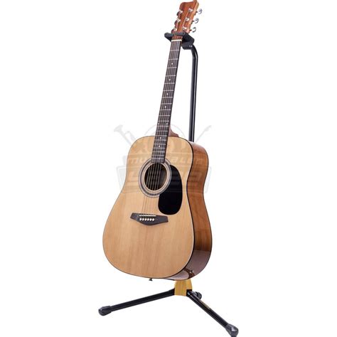 Hercules Gs B Plus Atril De Guitarra Sencillo Con Respaldo Agarre