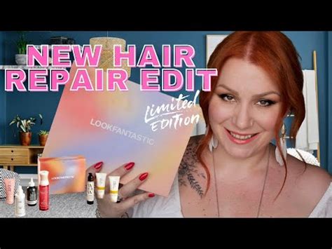 Unboxing The New Lookfantastic Holiday Hair Repair Edit Youtube