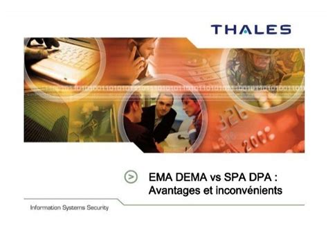 Ema Dema Vs Spa Dpa Avantages Et Inconv Nients