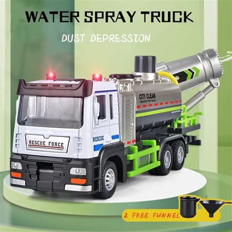 MagicT1 32 Scale Mist Cannon Truck รถบรรทกสเปรยนำโลหะผสมสงกะส