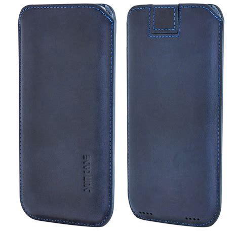 Suncase Etui Leder Tasche Schutzhülle Hülle für Apple iPhone 15 Plus