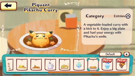 Pokémon Café Remix Offerings