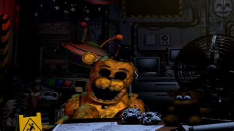 Fnaf Ultimate Custom Night Fredbear Jumpscare Youtube