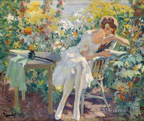 Edward Alfred Cucuel Fragrant Summer Oil Painting Reproductions For