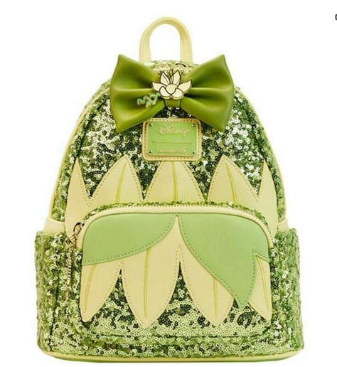 Loungefly Disney Princess Tiana Sequin Mini Backpack Backpacks