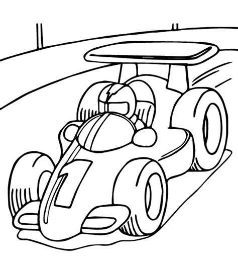 Coloring Pages Top 25 Race Car Coloring Pages For Your Little Ones