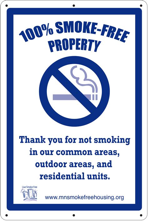 Order Signs Live Smoke Free