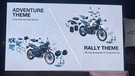 Royal Enfield Himalayan Rally Variant Accessories Revealed