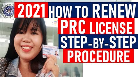 How To Renew Prc License Online Application Requirement