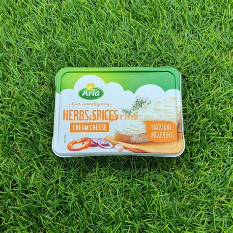 Arla Herbs And Spices Cream Cheese Spreadable Tangerine