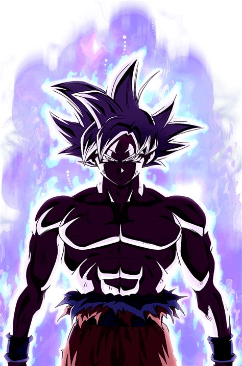 Goku Mastered Ultra Instinct Render By Httpswwwdeviantartcom Images