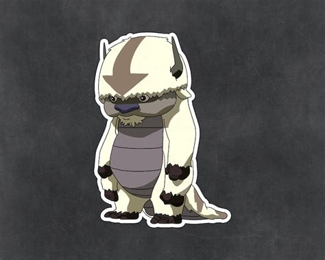 Standing Appa Meme Vinyl Sticker Avatar The Last Airbender Etsy