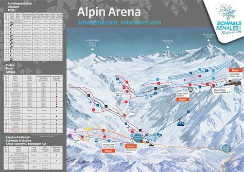 Val Senales Glacier Ski Resort Piste Maps