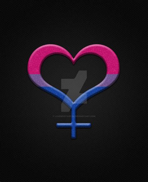 Bisexual Pride Female Gender Symbol By Lovemystarfire On Deviantart