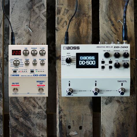 Which BOSS Digital Delay? DD-200 vs DD-500 - Roland Indonesia Blog