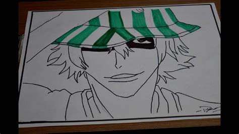 How To Draw Kisuke Urahara Bleach Youtube