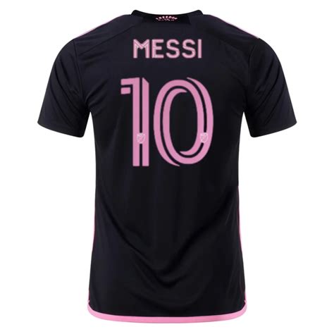 Inter Miami CF Messi 10 Auswärts Trikot Away 2023 24 Kurzarm