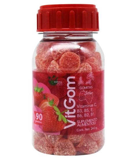 GOMITAS MULTIVITAMINICAS SAB FRESA 240 G VITGOM