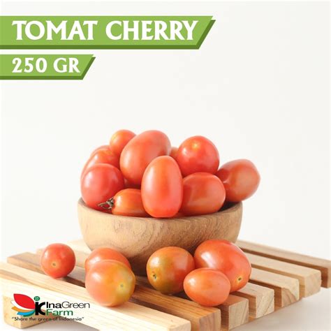 Jual Inagreen Farm Bandung Tomat Cherry Segar 250 Gram Shopee Indonesia