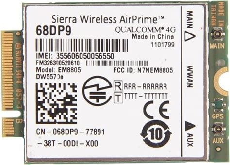 Karta Modem Wwan G Lte Sierra Wireless Airprime Dp Em Dw E