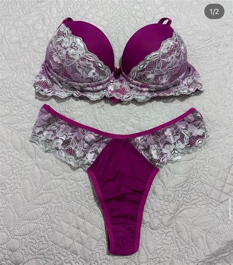 Lingerie Rosa Lingerie Feminina Nunca Usado Enjoei