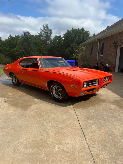 1969 Pontiac GTO Judge PHS Carousel Red 4 Speed S Matching