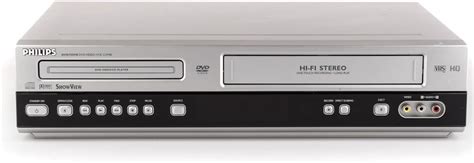 Philips DVD 755VR Videoregistratore VHS Combinato Con Lettore DVD