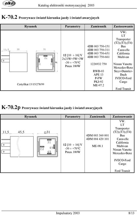 Katalog Elektroniki Motoryzacyjnej Impulsatory Pdf Darmowe Pobieranie