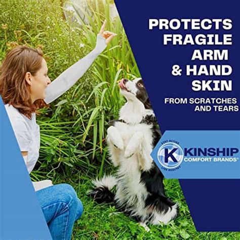 Kinship Comfort Brands Arm Sleeves Skin Protectors Safe From Abrasions Bruising Thin Skin Tears