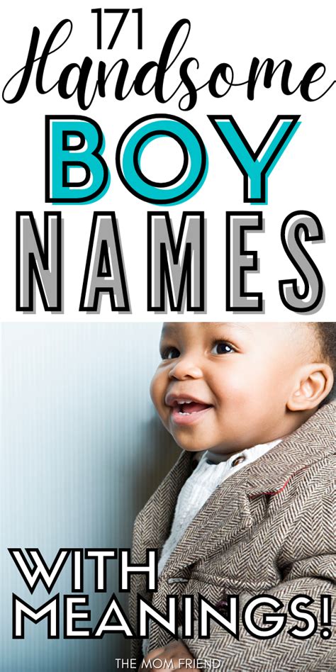 One Syllable Boy Names For First Or Middle Names Artofit