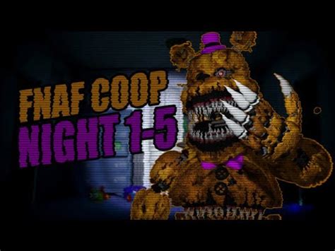 Roblox FNAF COOP FNAF 4 Night 1 5 DUO Roblox FNAF YouTube