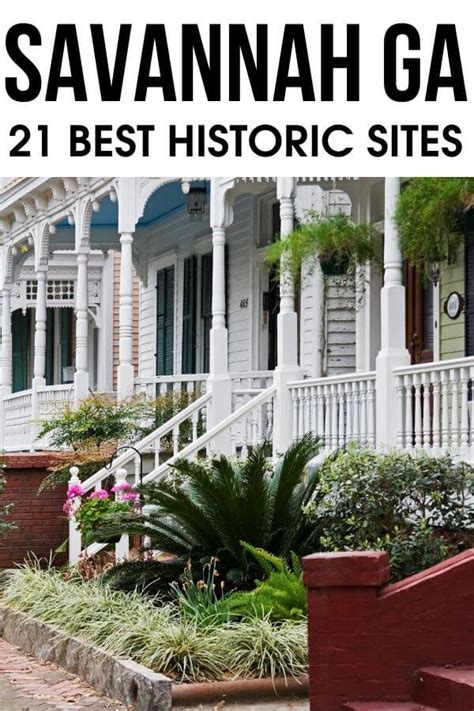 The Best Historic Sites In Savannah GA